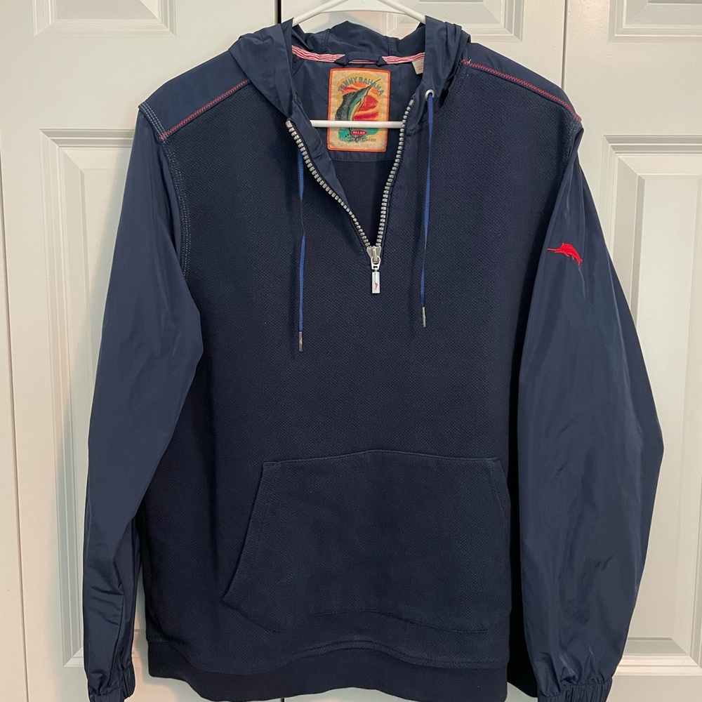 Tommy Bahama 1/4 zip pullover sweatshirt Med.